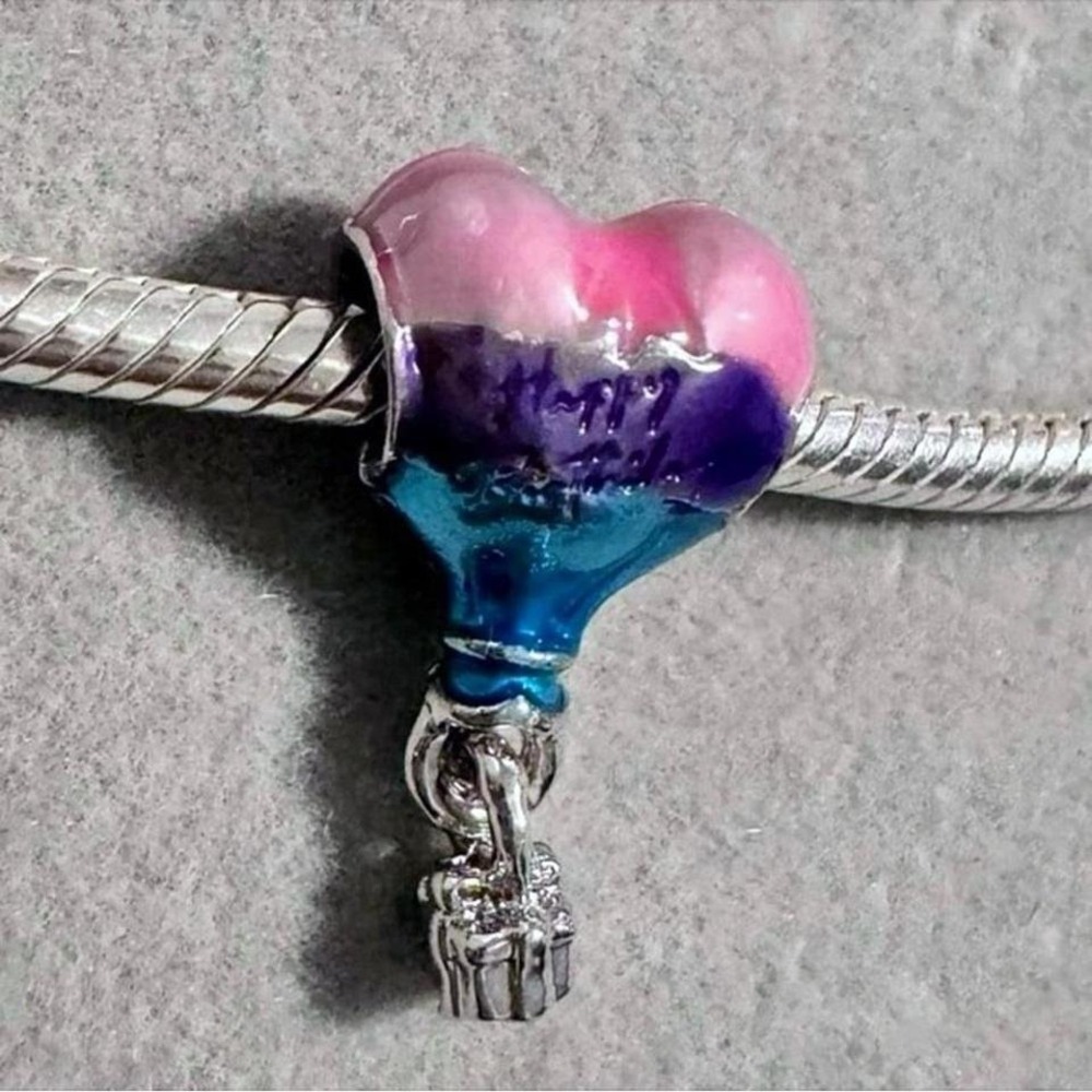 Happy Birthday Charm - Fits Pandora‎